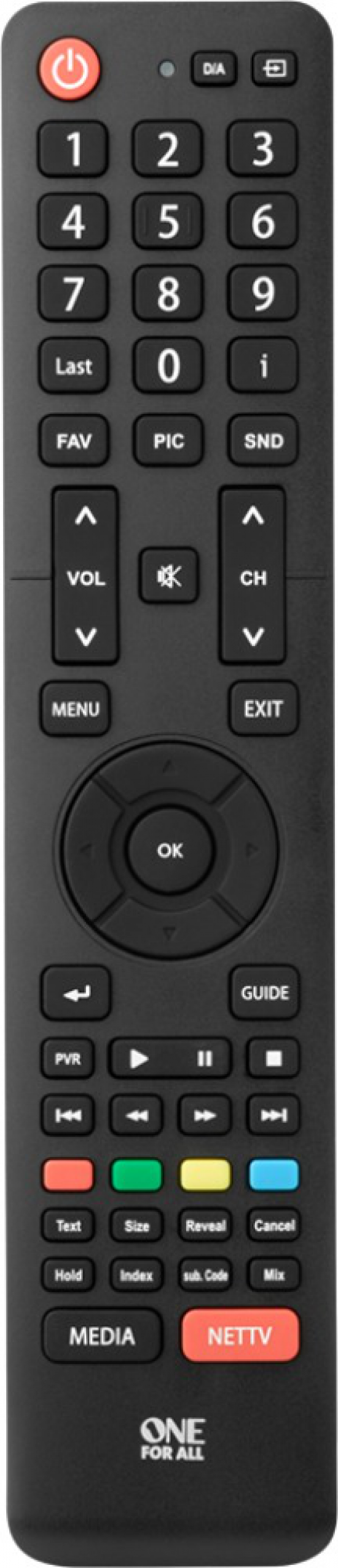 Mando a distancia para televisor One for All URC 1916 Hisense